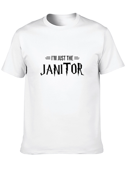 Camiseta Negra: Solo Soy el Conserje