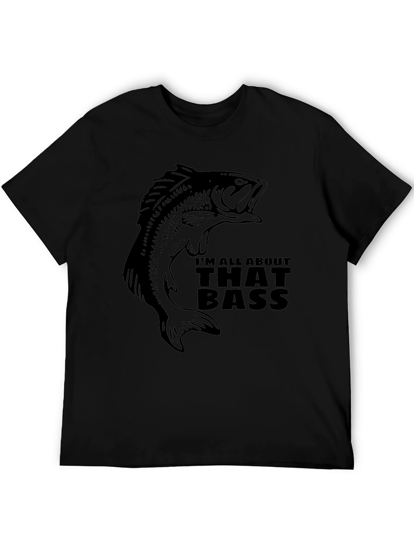 Camiseta Negra Im All About That Bass Pesca