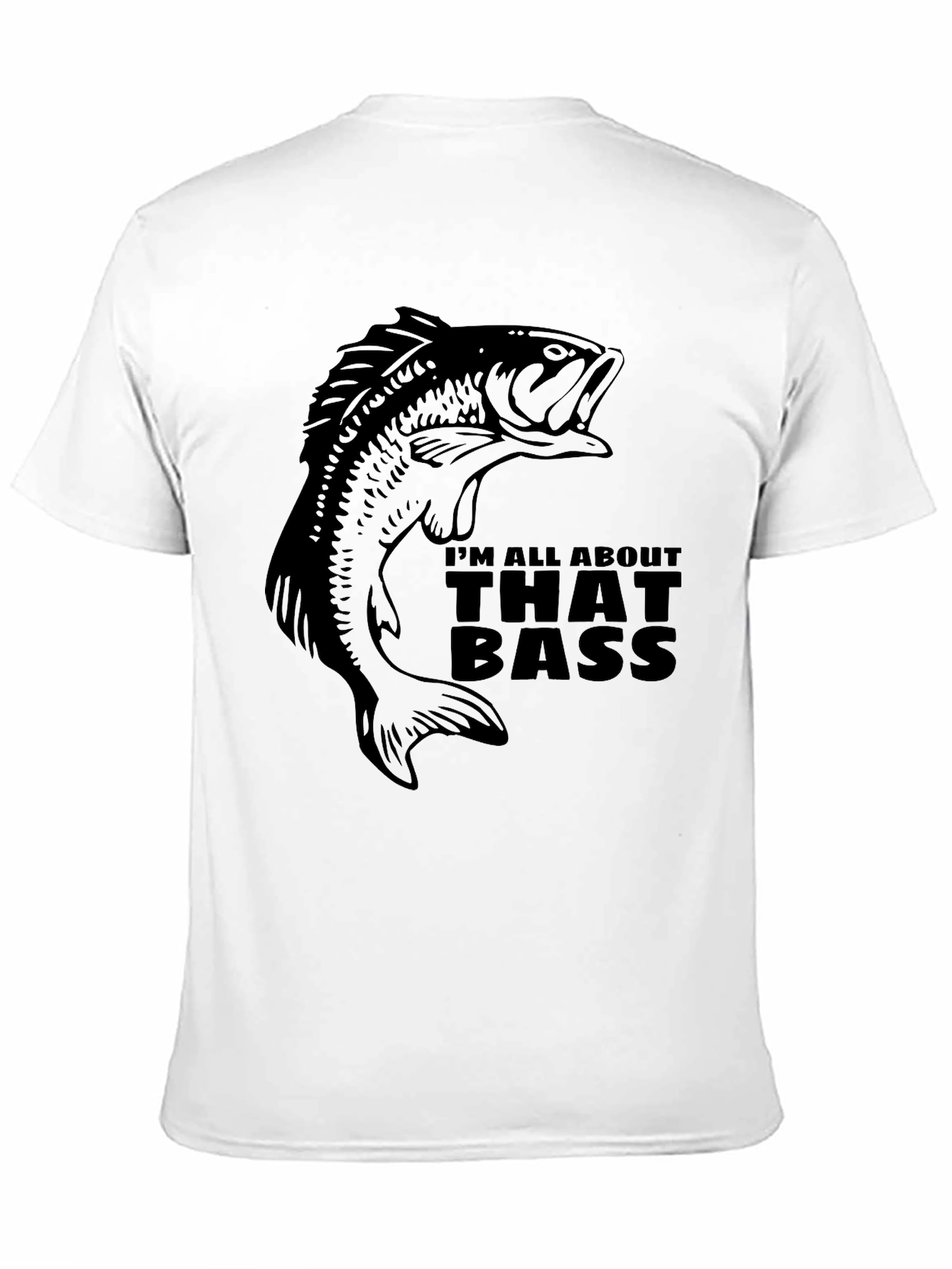 Camiseta Negra Im All About That Bass Pesca