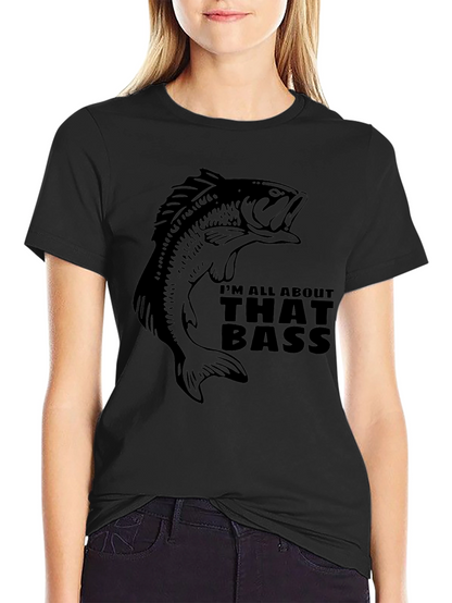 Camiseta Negra Im All About That Bass Pesca