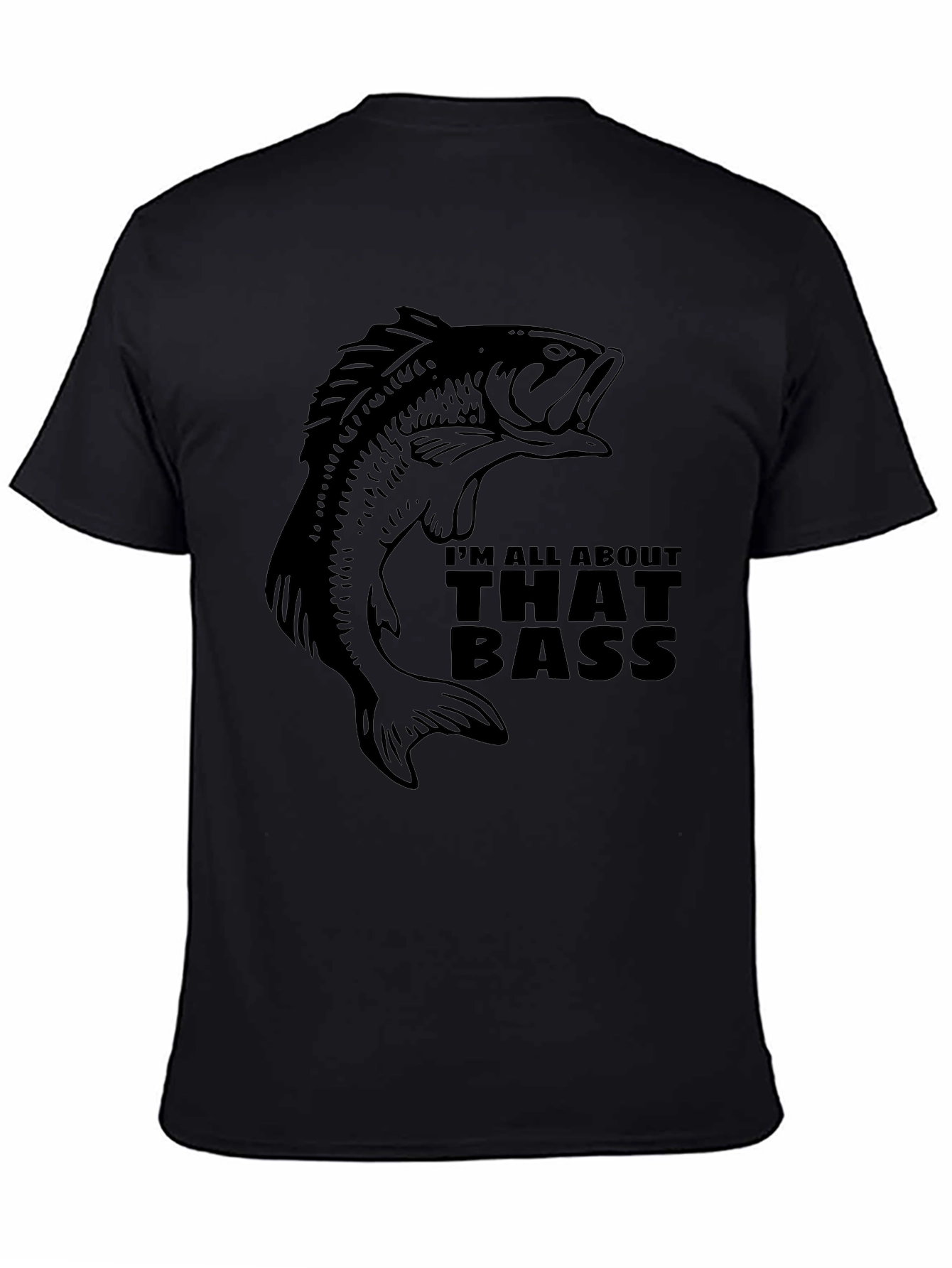 Camiseta Negra Im All About That Bass Pesca
