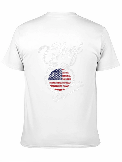 Camiseta Chef Americana - Diseño Culinario Patriótico
