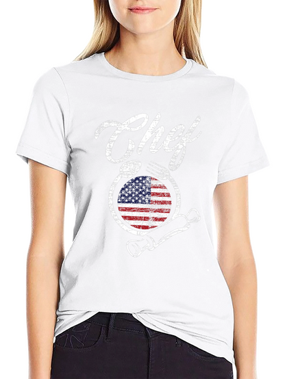 Camiseta Chef Americana - Diseño Culinario Patriótico