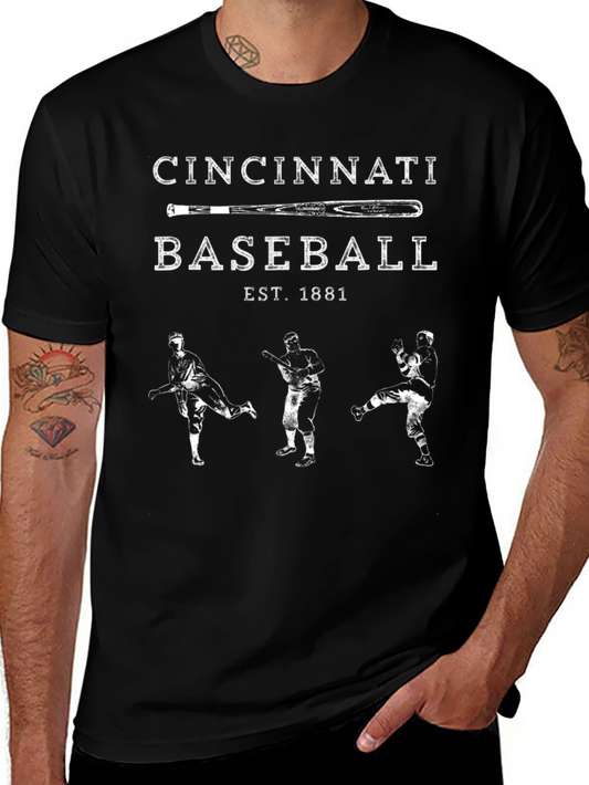 Camiseta Baseball Cincinnati Vintage