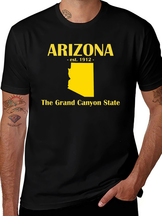 Camiseta Arizona: Estado del Gran Cañón - Diseño Único