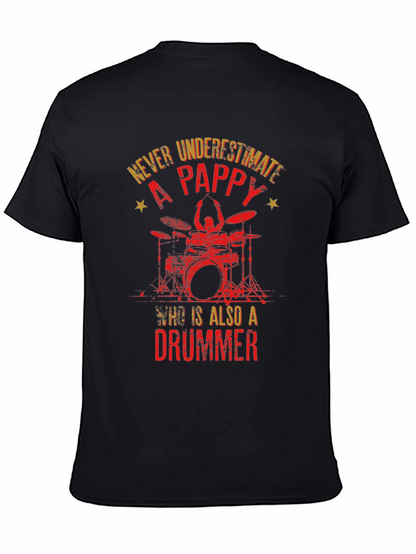 Camiseta Negra Pappy Drummer