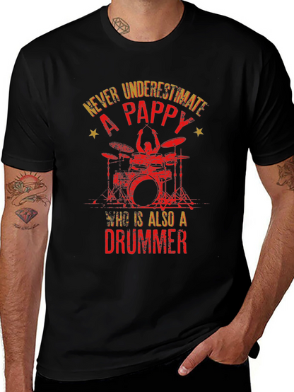 Camiseta Negra Pappy Drummer