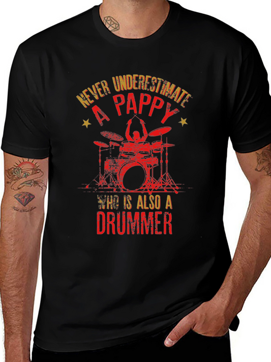 Camiseta Negra Pappy Drummer