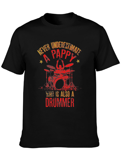Camiseta Negra Pappy Drummer