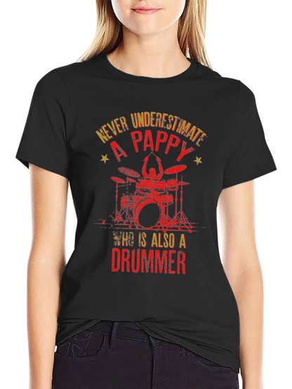 Camiseta Negra Pappy Drummer