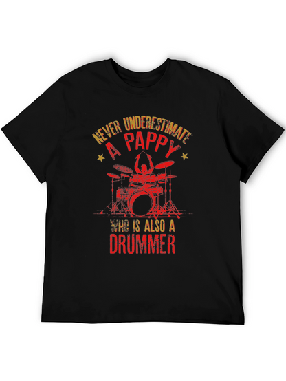Camiseta Negra Pappy Drummer