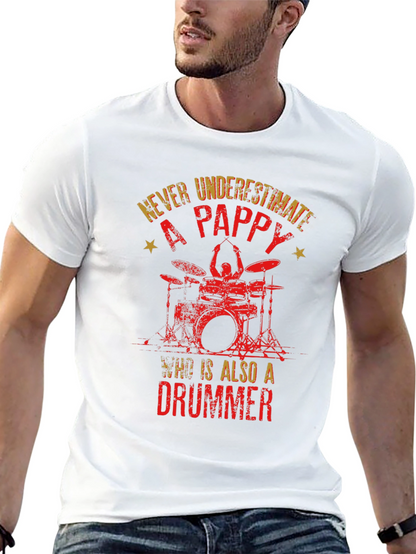 Camiseta Negra Pappy Drummer