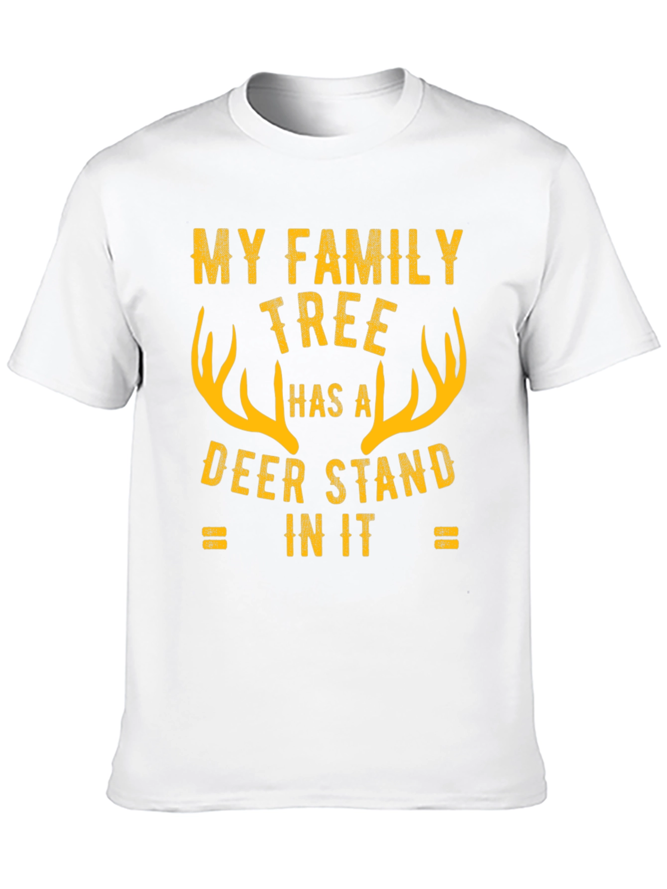 Camiseta Negra Árbol Genealógico de Caza