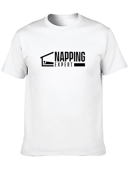 Camiseta Negra Experto en Siestas