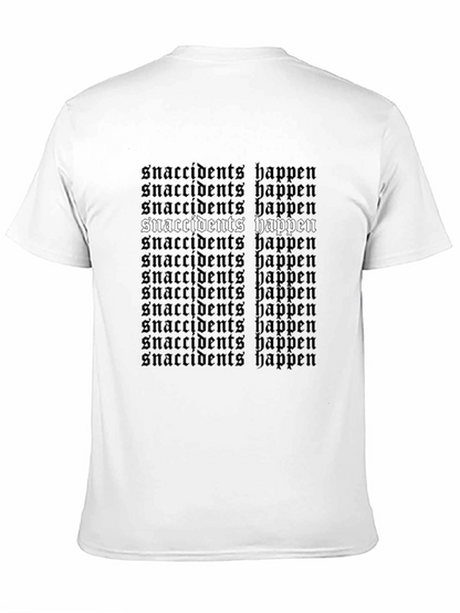 Camiseta Negra Snaccident Happens