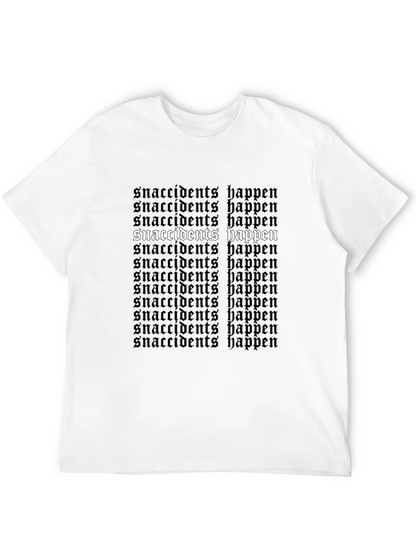 Camiseta Negra Snaccident Happens
