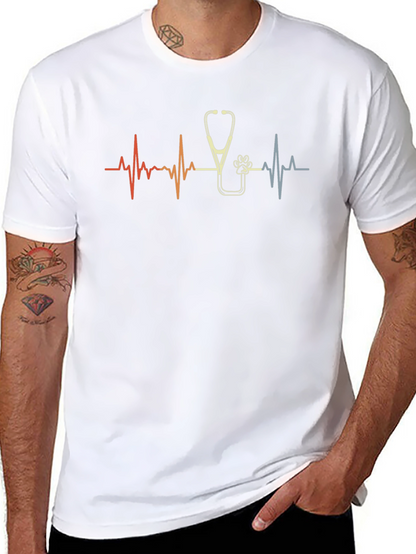 Camiseta Negra Latido Veterinaria