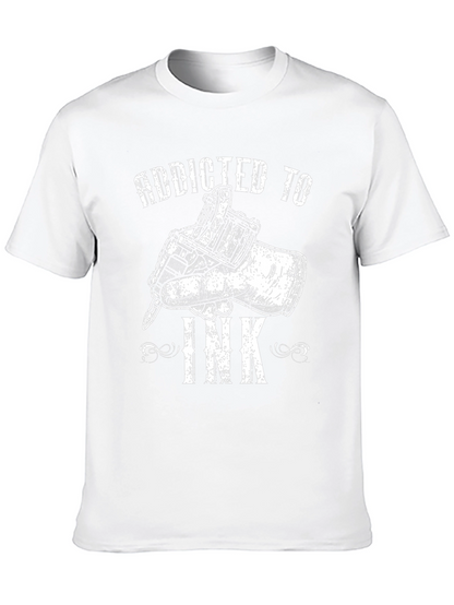 Camiseta Negra Addicted to Ink