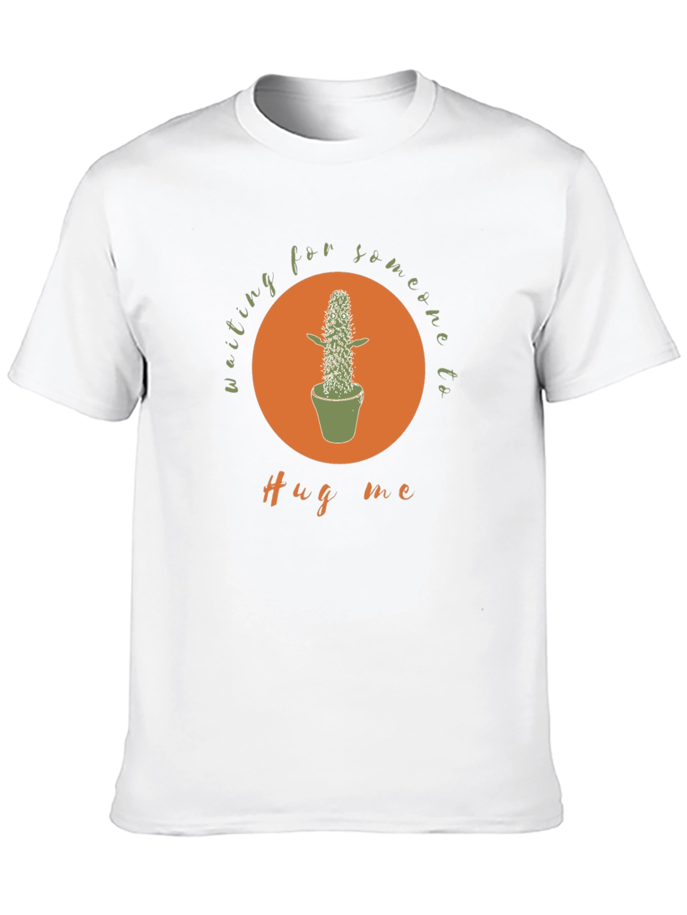 Camiseta Hombre Cactus Hug Me