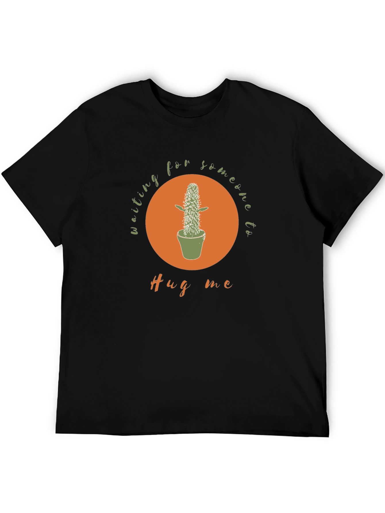 Camiseta Hombre Cactus Hug Me