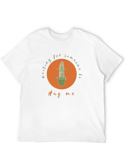 Camiseta Hombre Cactus Hug Me