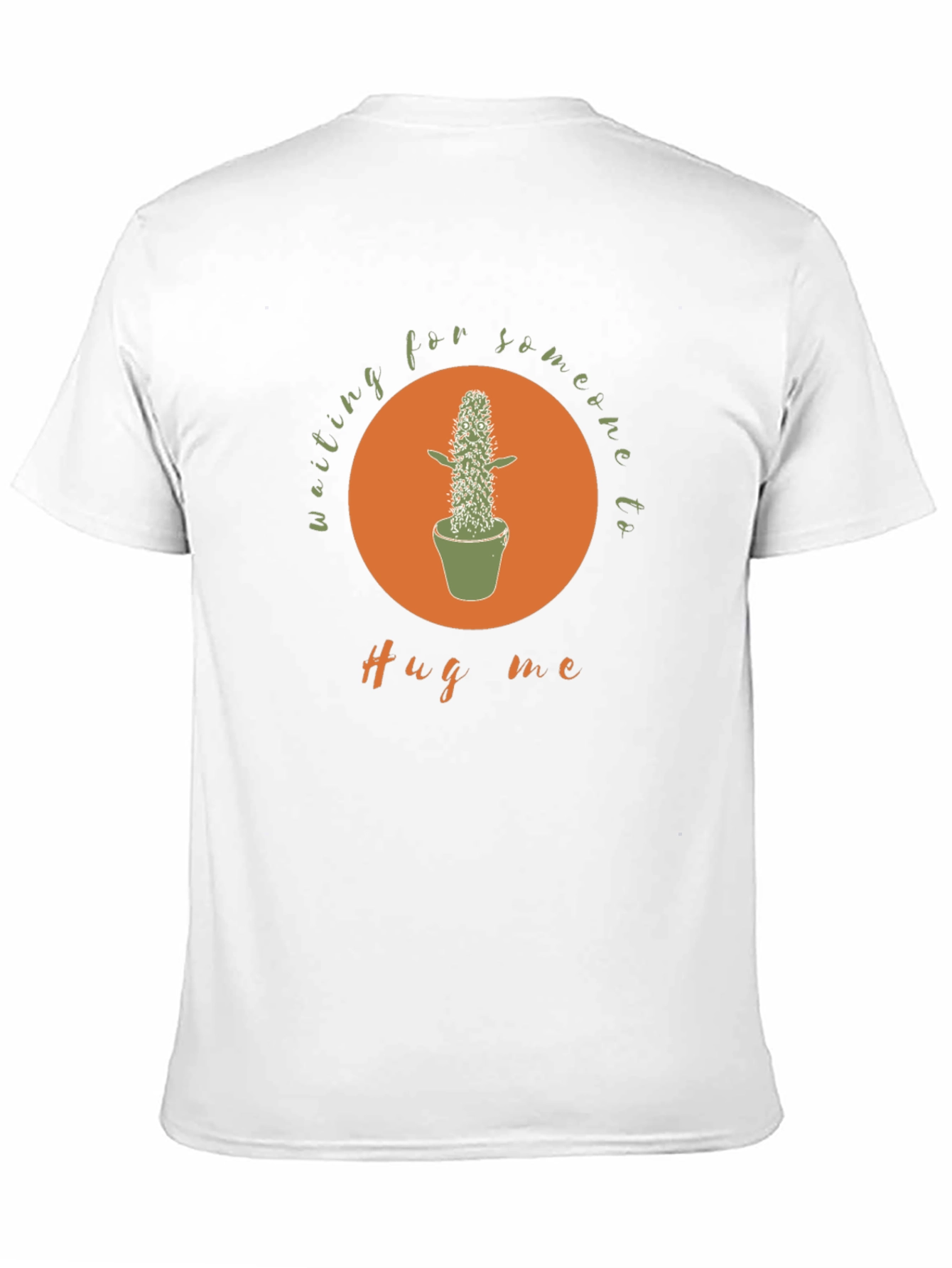 Camiseta Hombre Cactus Hug Me