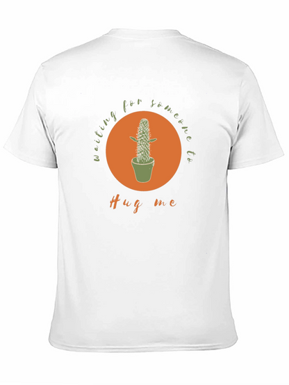 Camiseta Hombre Cactus Hug Me