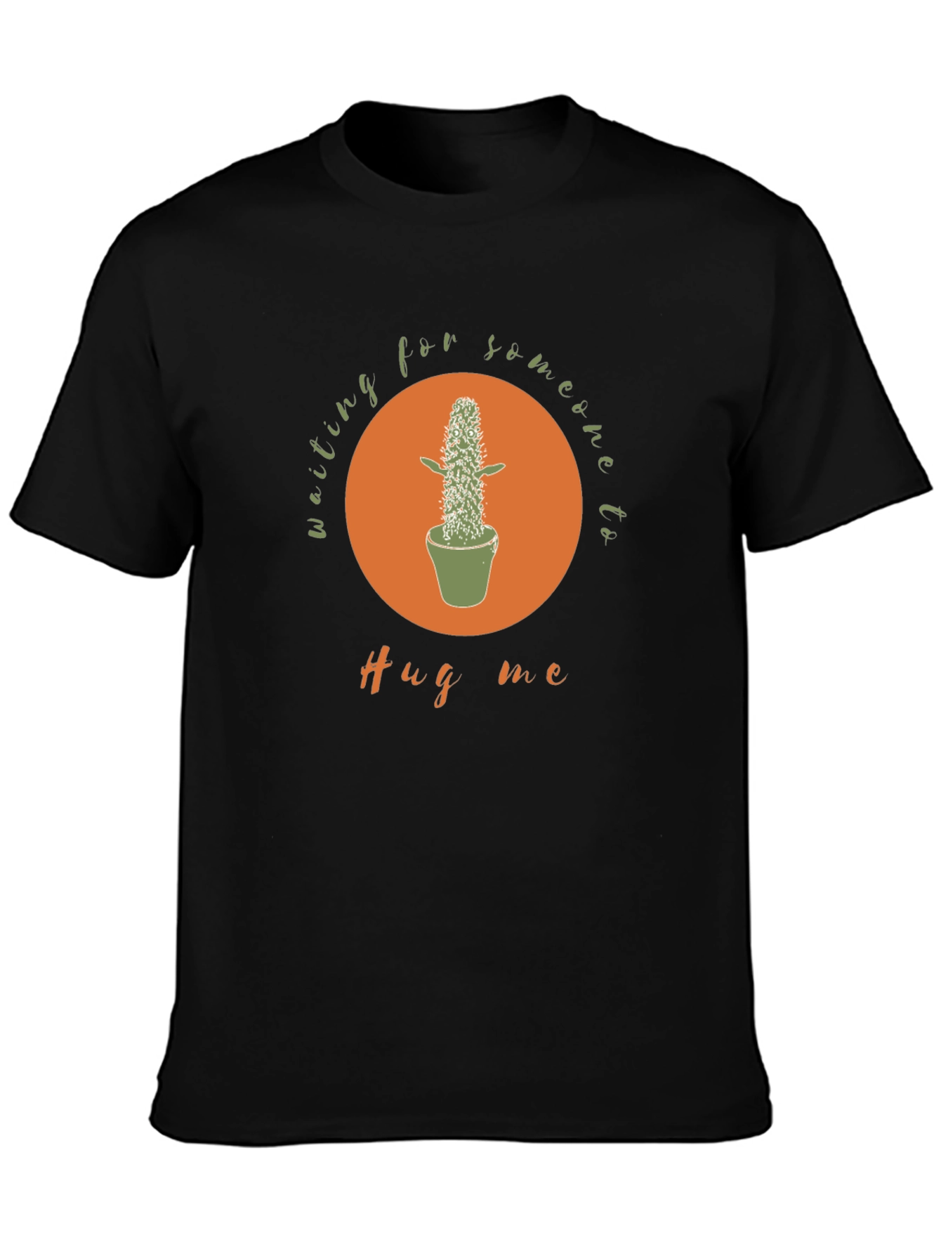 Camiseta Hombre Cactus Hug Me