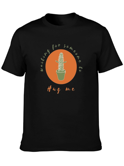 Camiseta Hombre Cactus Hug Me