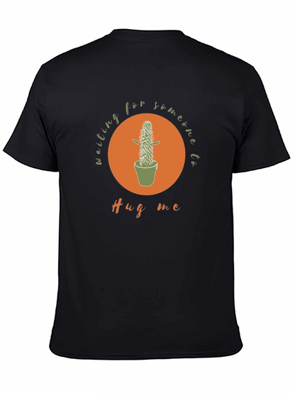 Camiseta Hombre Cactus Hug Me