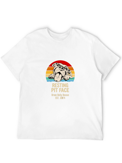 Camiseta Resting Pit Face Brave Bully Rescue