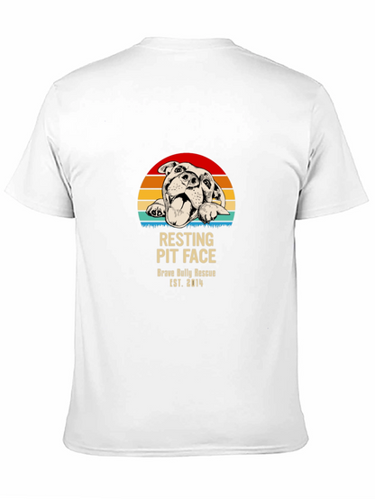 Camiseta Resting Pit Face Brave Bully Rescue
