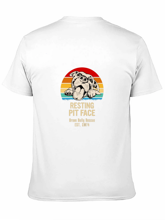 Camiseta Resting Pit Face Brave Bully Rescue