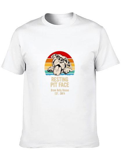 Camiseta Resting Pit Face Brave Bully Rescue