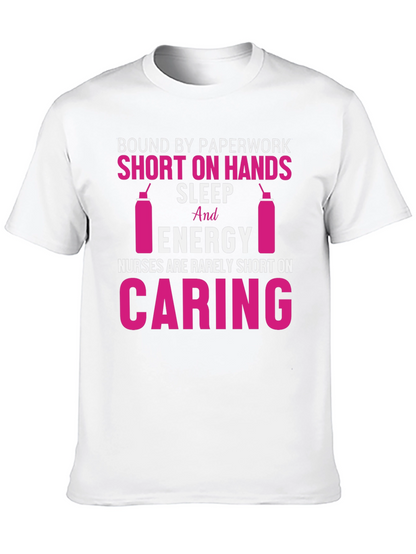 Camiseta Enfermeras Negra - Diseño Divertido