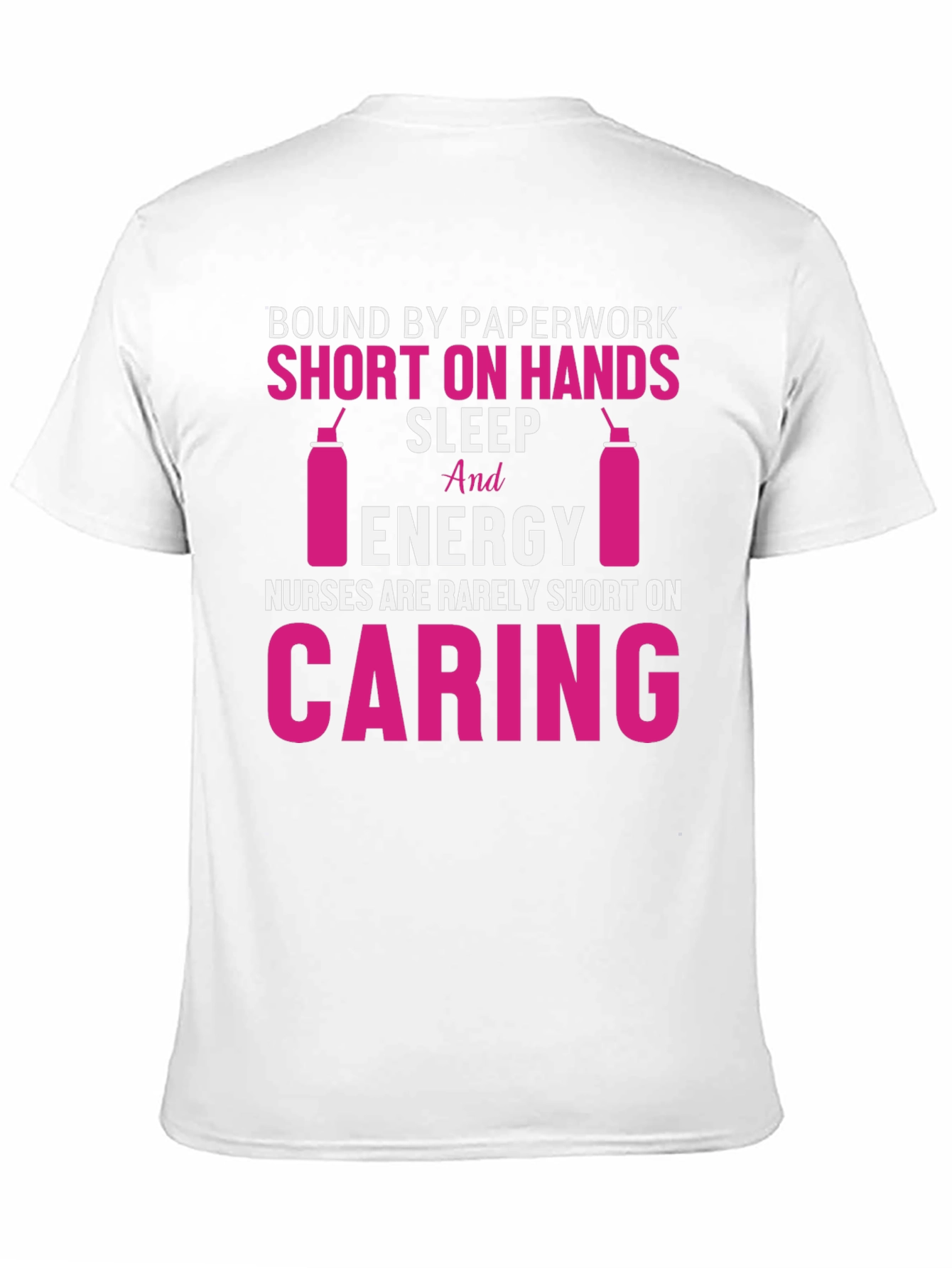 Camiseta Enfermeras Negra - Diseño Divertido