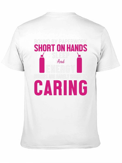 Camiseta Enfermeras Negra - Diseño Divertido