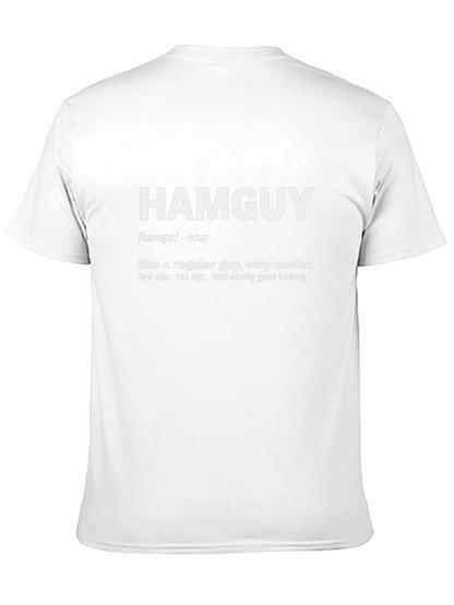 Camiseta Negra Hamguy: Definición Única y Estilo Casual
