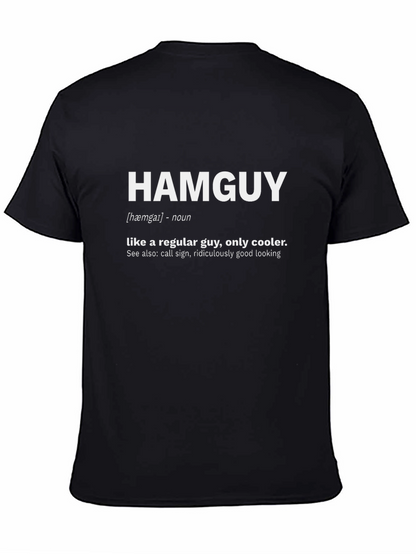 Camiseta Negra Hamguy: Definición Única y Estilo Casual