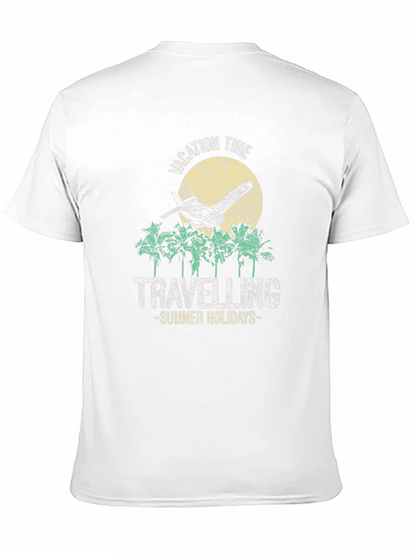 Camiseta Negra Vacaciones de Verano