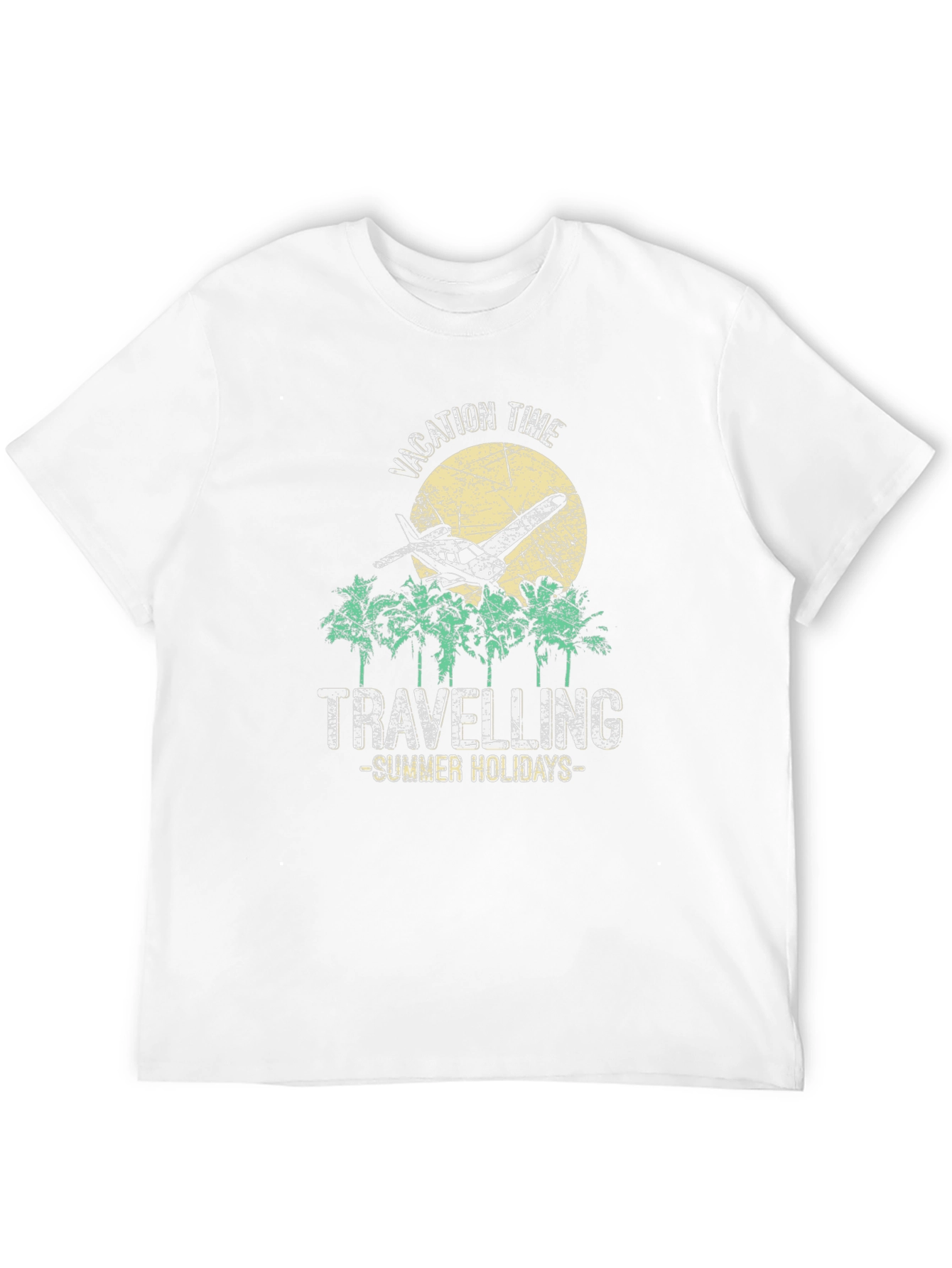 Camiseta Negra Vacaciones de Verano