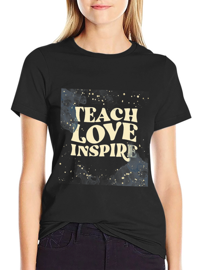 Camiseta Negra Inspiracional
