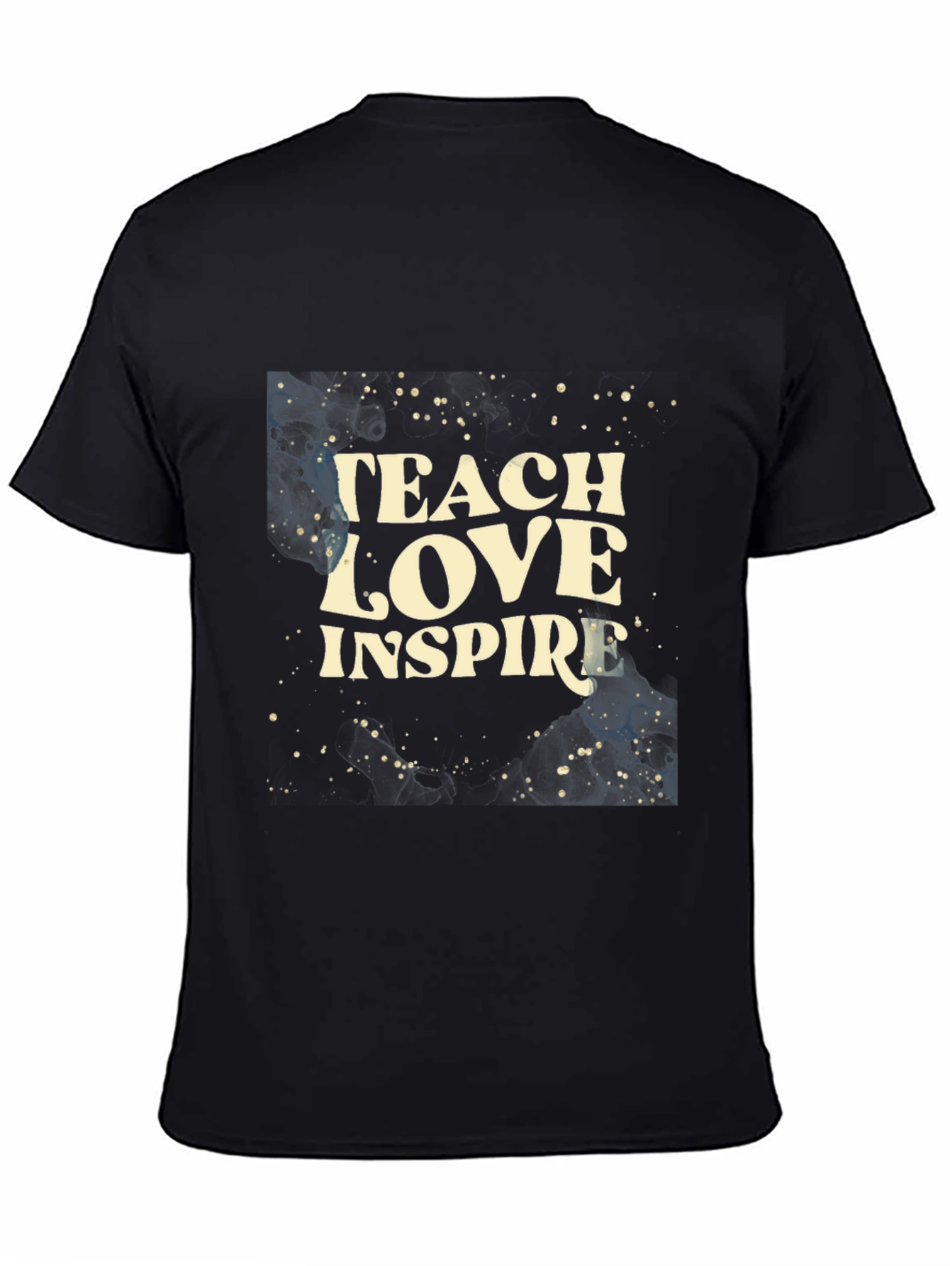 Camiseta Negra Inspiracional