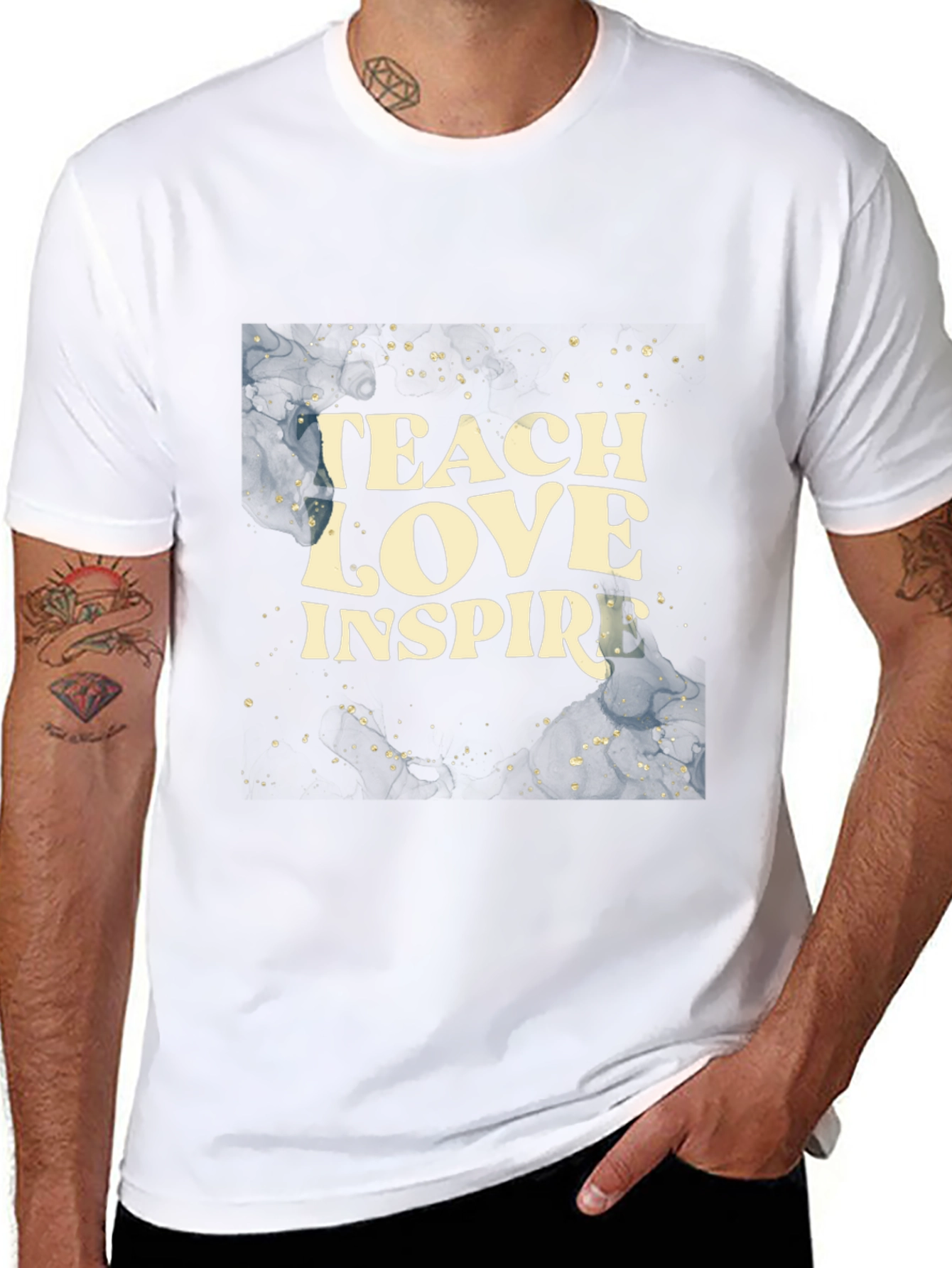 Camiseta Negra Inspiracional