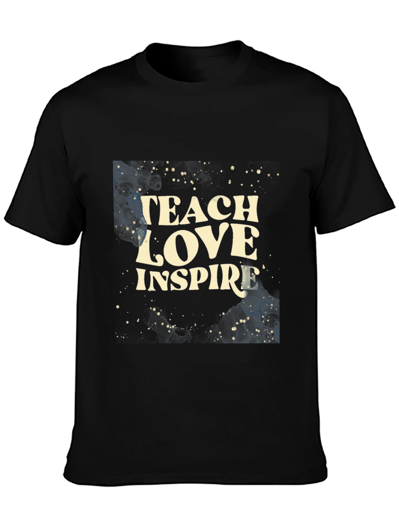 Camiseta Negra Inspiracional
