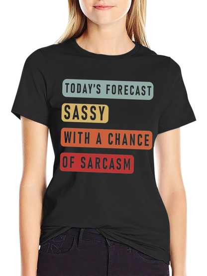 Camiseta Negra con Mensaje Divertido