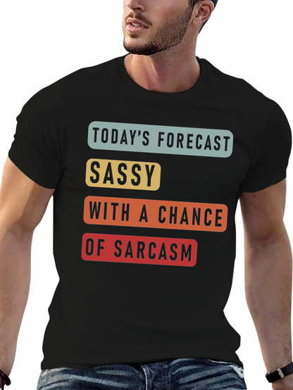 Camiseta Negra con Mensaje Divertido