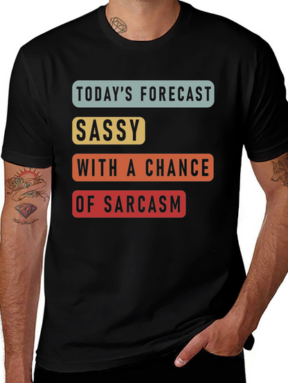 Camiseta Negra con Mensaje Divertido
