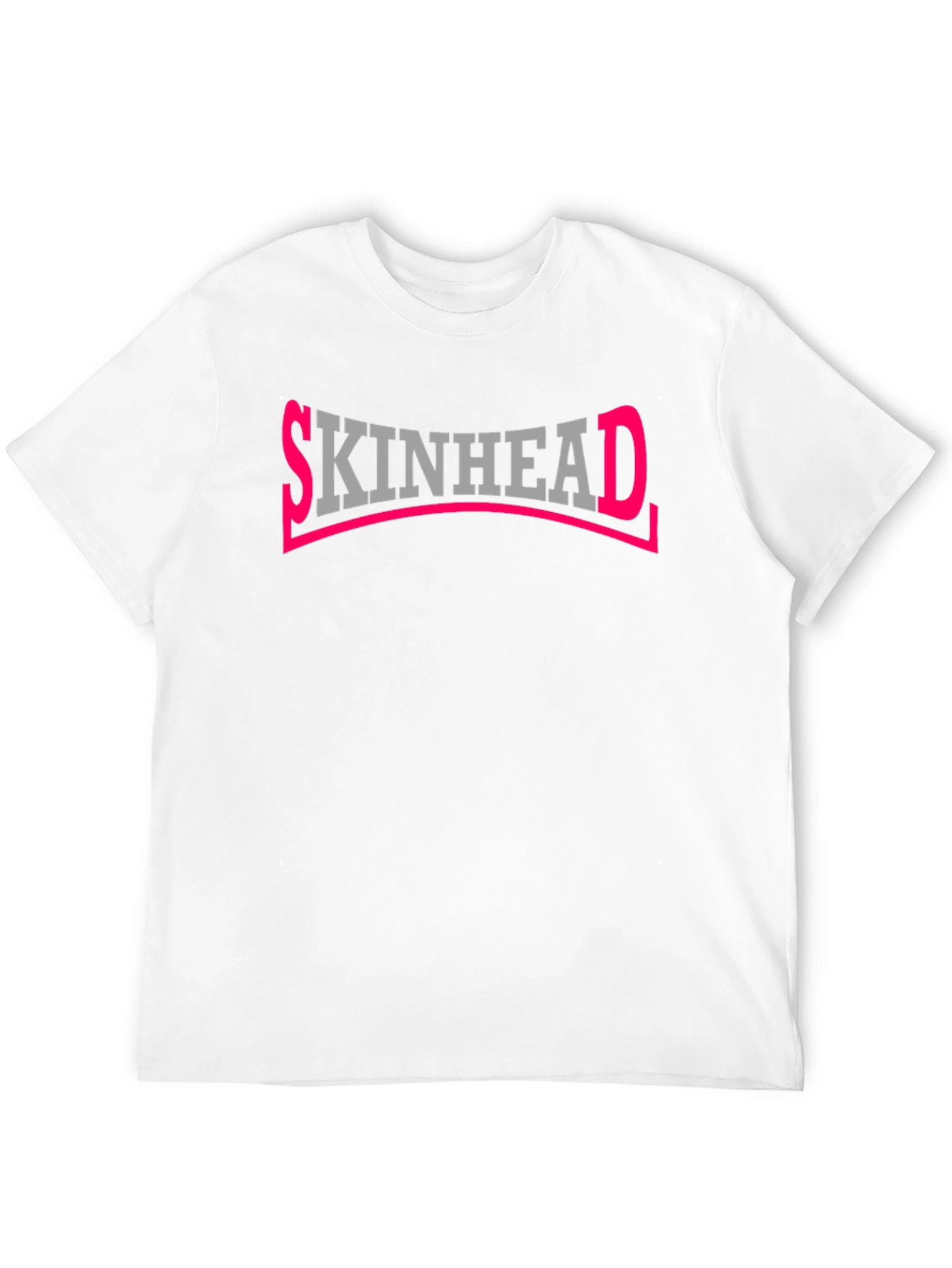 Camiseta Negra Skinhead para Hombre