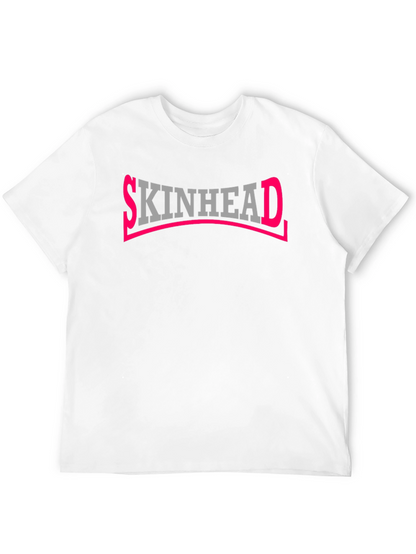 Camiseta Negra Skinhead para Hombre
